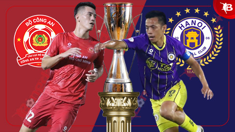  Trực tiếp Công an TP.HCM 1-0 Hà Nội:Tiến Linh sớm lập công